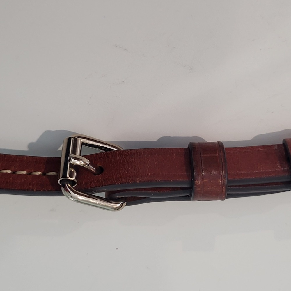 Dooney & Bourke Pebble Grain Ginger Crossbody Shoulder Bag Red Interior - Picture 9 of 10